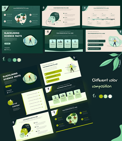 Pitch Deck Presentation Template branding business deck design design idea figma graphic design idea inspiration landing page modern pitch pitch deck powerpoint pptx presentation slide template ui website