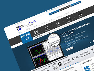 Capital Trust Market landing page Ui Design adobephotoshop businesslandingpage capitalmarkets capitaltrustui figma financewebsite financialservices forex investmentui landingpage marketdesign modernui treading trustmanagement userexperience userfriendlydesign webdesign