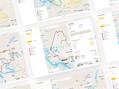 WarriDataHub design map product design saas ui ux