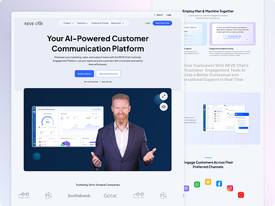 Website Home Page Design chatbot home page customer home page home page design home page ui homepage product design product ui software software design ui design user interface design web applicaton web ui website design website home website homepage website ui design websites home page websites ui