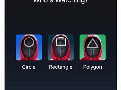 Who's watching? animation ui widget