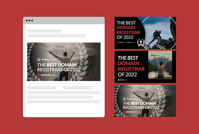 Domain.com: Marketing for Forbes Advisor graphic design marketing ui