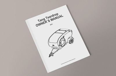 Tang Teardrop Owner's Manual | Installation Manual brochure design illustration installation guide installation manual product drawing user manual