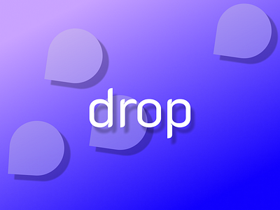 water droplets font ui water