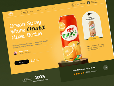 Beverage Shop Header Exploration banner bannerdesign beverage branding cafe coffee composition design food header illustration layoutdesign onlinebusiness shopify ui uidesign ux uxdesign visualdesign website