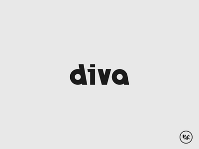 DIVA - clothing brand logo businesslogo clothinglogo creativelogo flatlogo foodlogo iconlogo wordmarklogo