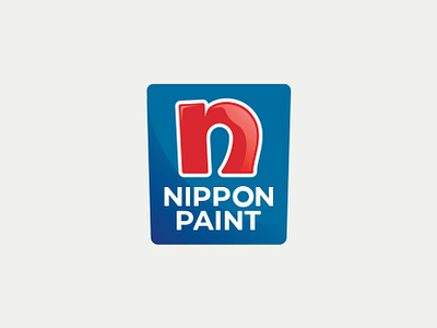 Nippon Paint Redesign branding design flat graphic design identity illustration logo nippon paint typography vector