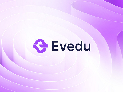 Evedu — E Letter Mark Education Brand Logo Design brand design brand identity branding clean logo e letter logo e letter mark e logo education logo educational logo learning logo lettermark logo logo design logo designer minimal logo minimalist logo modern logo online course online education