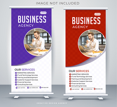 ROLLUP BANNER DESIGN 3d animation branding graphic design logo motion graphics ui