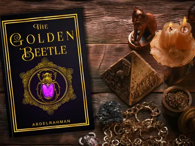 The Golden Beetle ancient book cover book cover book cover design book cover designer book design book design cover books ebook ebook cover ebook cover design epic epic book epic book covers epic bookcovers epic covers golden beetle hardcover non fiction book cover paperback the golden beetle
