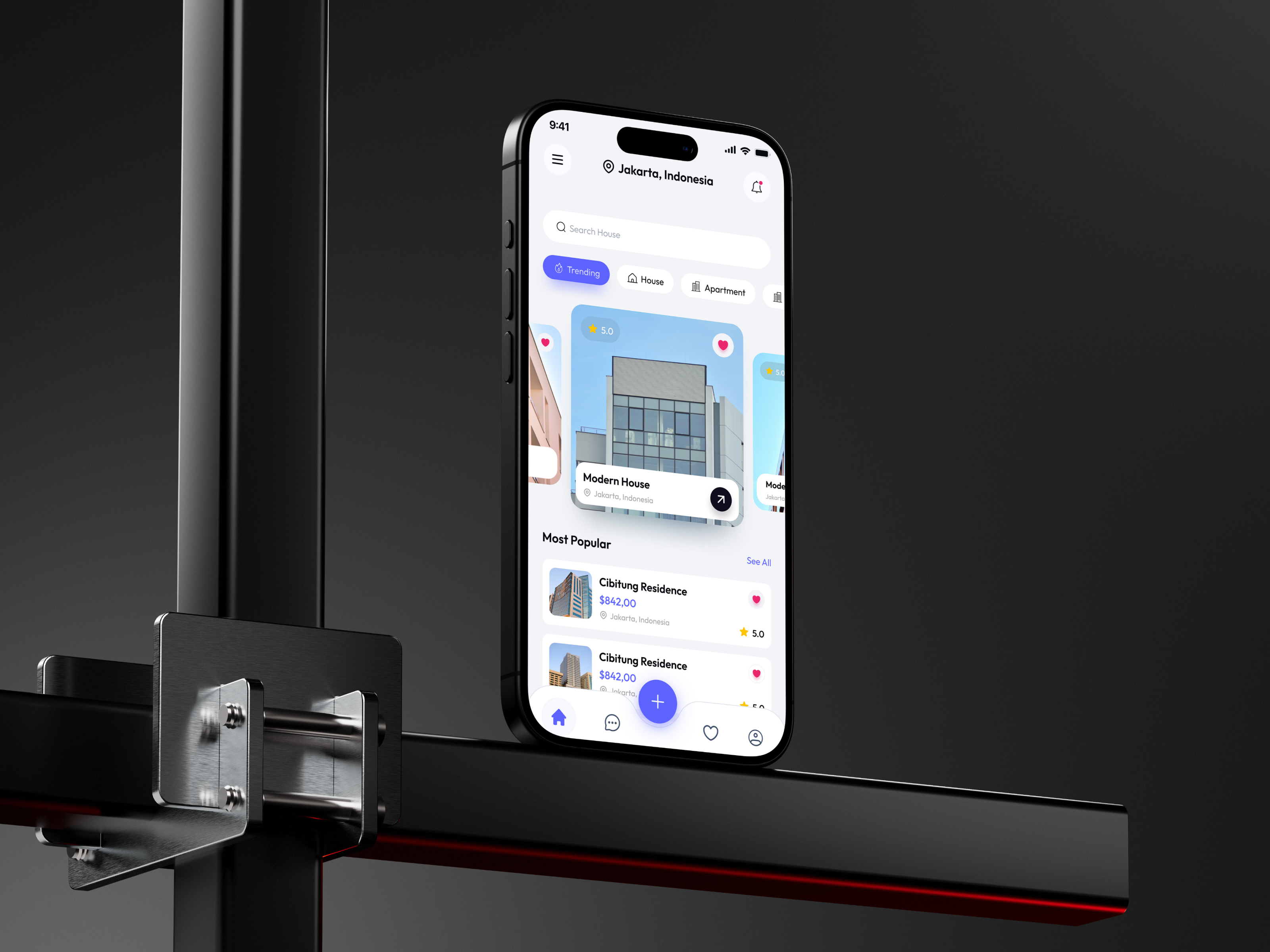 Example of Real Estate Mobile App Design
