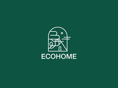 ECHOHOME LOGO branding graphic design logo