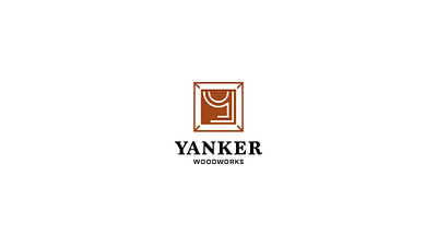 Yanker Woodworks branding design furniture graphic design logo visual identity wood woodworks