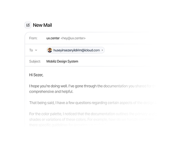 New Mail app app design dashboard design mail mail design new mail send mail ui user experience ux