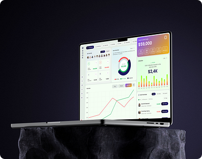 This is Finance Management Dashboard UI UX Design. accounting dashboard budget management cash flow management data visualization expense tracker finance app ui finance dashboard finance management ui finance ui finance ux design financial dashboard design financial metrics financial overview financial performance financial reporting investment tracker kpi dashboard profit and loss revenue dashboard