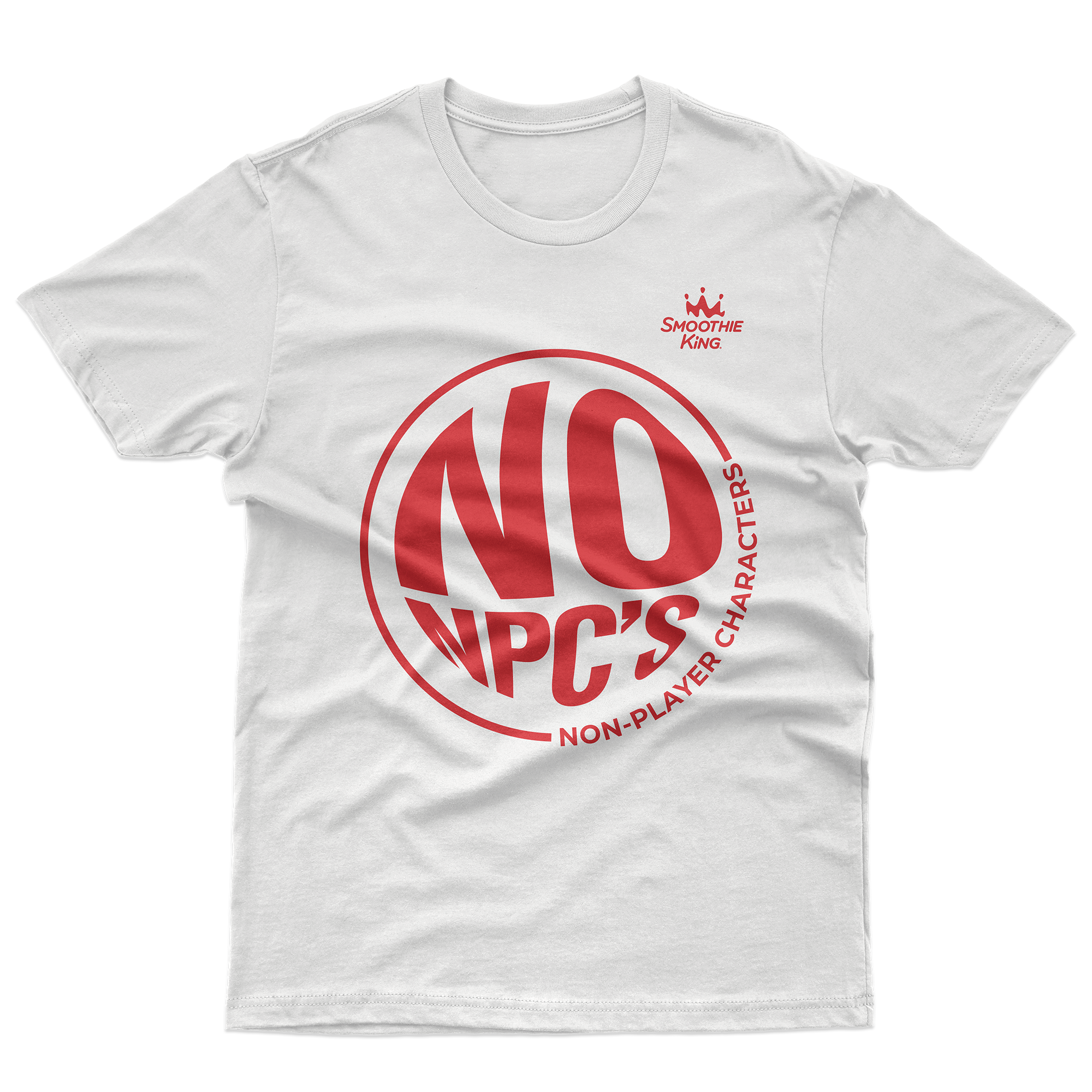 Smoothie King T-Shirt collateral design print schwag