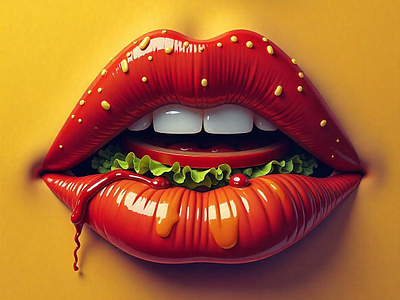 Tasty Temptations: Digital Interpretation of a Classic Burger artificial intelligence burger cheese burger digital art fast food food food aesthetics food blogger food illustration food imagery foodie freepik graphic design hamburger hyperrealistic food portrait illustration tracingflock