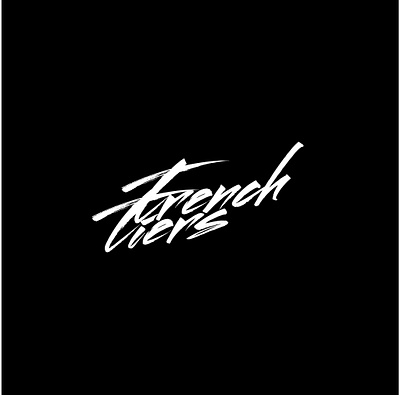 Trench Tiers autograph brand branding clothing brand logo logo design modern script script logo signature signature logo streetwear streetwear brand typography workmark