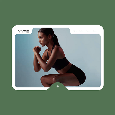 Fitness Website Design animation design fitness graphic design productdesign ui ux webdesign website