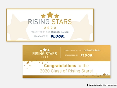 Rising Stars 2020-2021 Event Design ad campaign adobe illustrator adobe indesign branding digital ads digital graphics digital marketing ads display ads event event design graphic design industry event logo social media content social media graphics social media posts