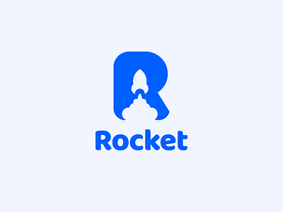 Logo Design - Rocket brand branding design graphic design identification identiti illustration logo logodesigner vector