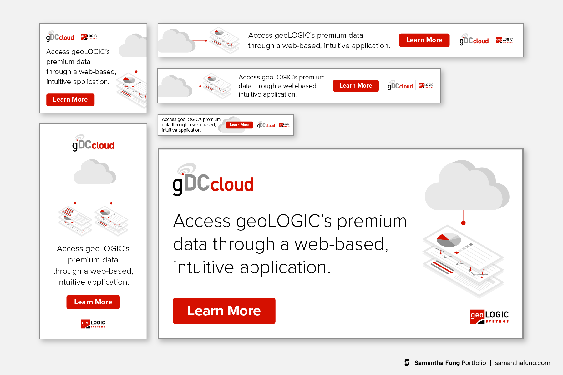 Corporate Ads & LinkedIn Marketing - geoLOGIC systems ltd. ad campaign adobe after effects adobe illustrator adobe premiere pro advertising design digital ads digital marketing display ads gif graphic design linkedin post marketing campaign product ads social media video video