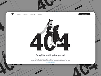 404 Error Page 404 404 error 404 page design error figma modern montserrat page not found ui user experience user interface ux vector web design