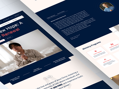 New Hope Church's website design church church design design korean responsive design south korea translation ui ui.jaymez uiux uiux design ux web web design