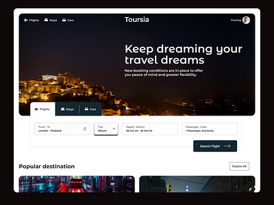 User Friendly Booking Platform Design airbnb booking booking platform car renta clean flight booking header hero section hotel reservation landing page minimal design mobile popular design tourist travel agency travel website design trending design ui ui ux web design