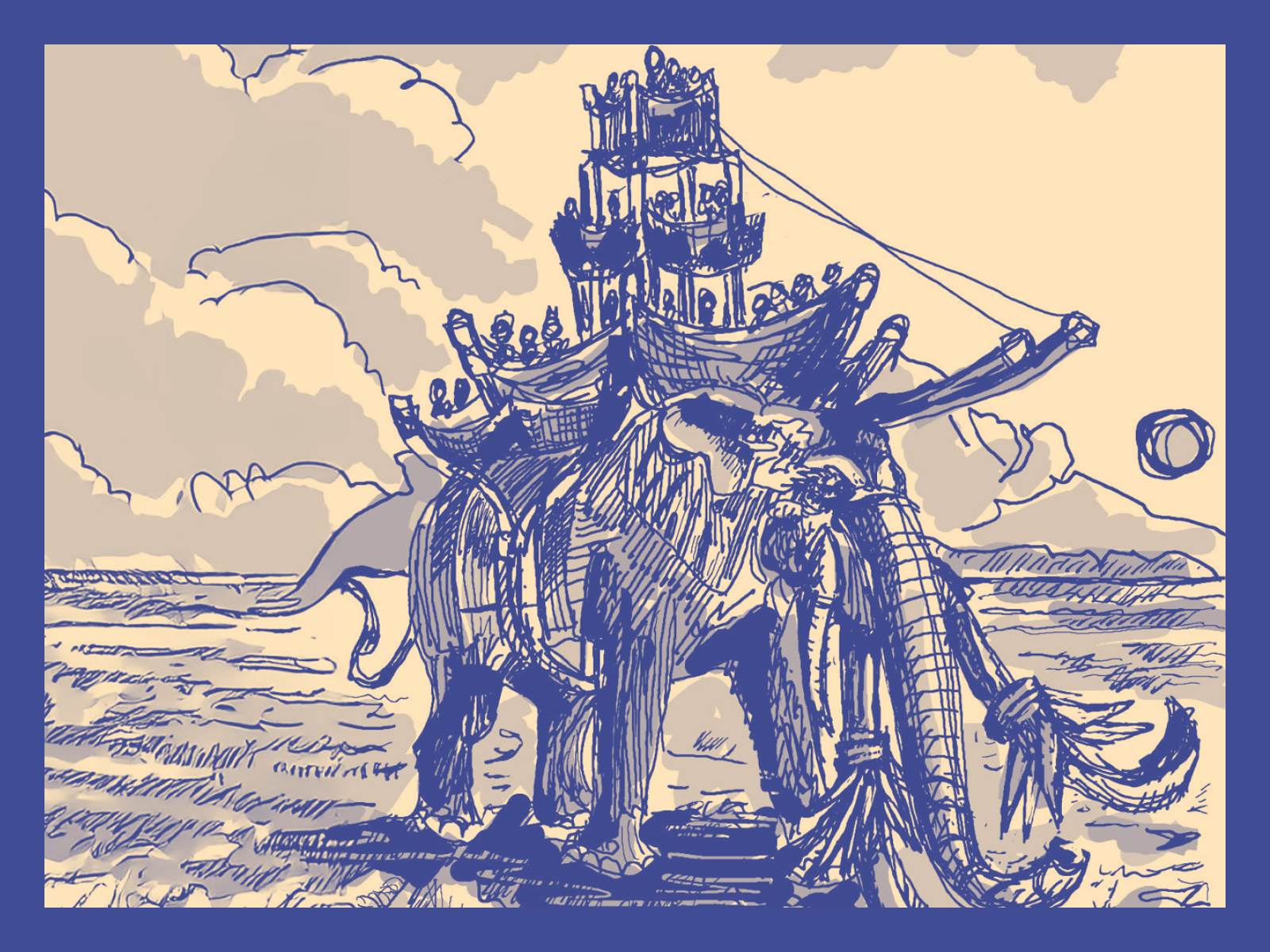Mumakil from LOTR by Brad Hansen on Dribbble