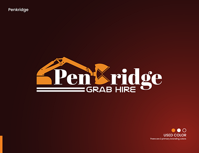 Penkridge Grab Hire Logo Design | Grab Trucks Logo | DesignoFly brand identity branding crane logo crane logo design grab hire logo grab hire lorries grab logo design grab lorries grab lorries logo grab truck grab truck design grab truck logo logo penkridge penkridge grab hire penkridge logo