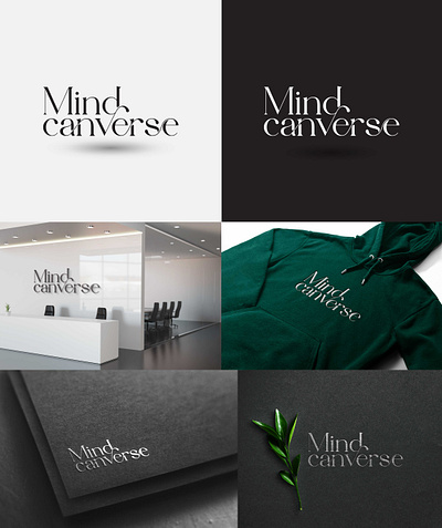 Mind canverse logo design