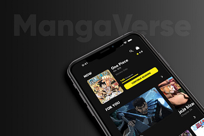 Seamless Manga Reading App Design – Case Study app design product product design ui ux