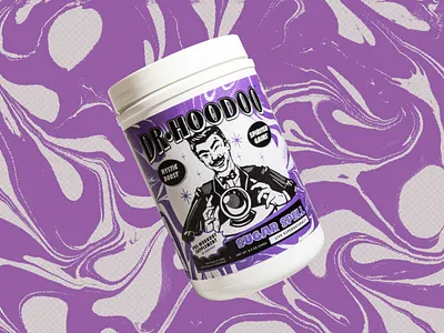 Dr. Hoodoo - Packaging americana brand branding design graphic design illustration label logo mid century packaging vintage