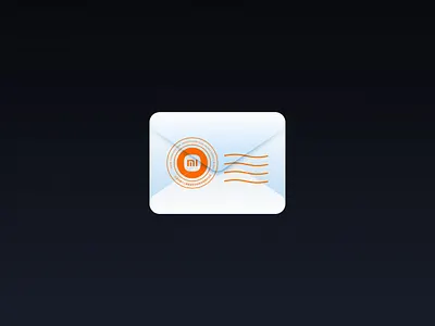 e-mail email icon 拟物的