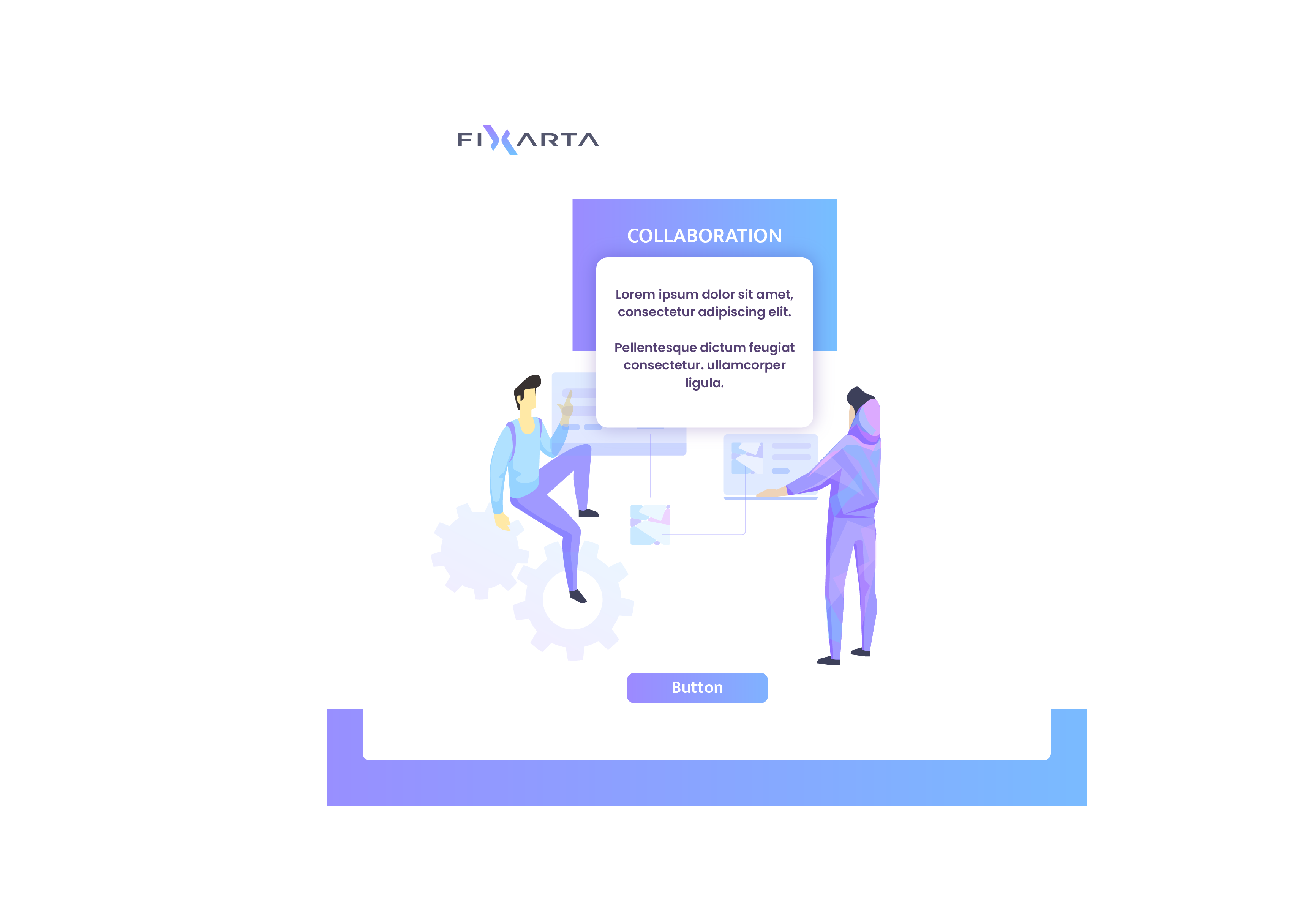 web illustration and branding for personal open-source proposal blockchain branding design logp ui ux web