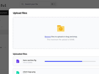 Upload files browse daily dailyui design download drag draganddrop drop ecommerce files graphic design import ui uidesigner upload upload files