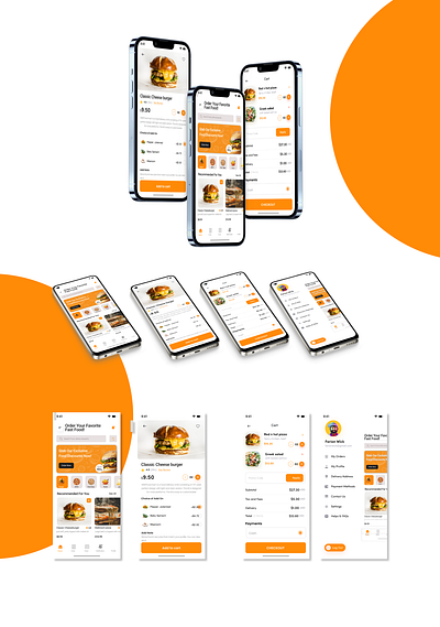 FOOD DELIVERY APP DESIGN figma design food app food delivery app mobile app ui ui design ux design