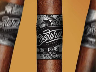 Costera Cigars branding cigar domincan graphic design lettering logo packaging product design ring smoke smoker