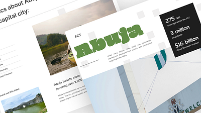 Abuja Touring Website design explore tour touring site tourists travel travel website ui ui.jaymez uiux uiux design ux web design website website design