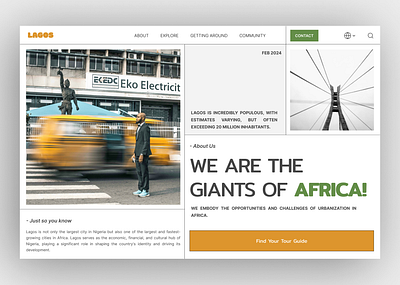 Lagos Tour Website design explore lagos travel travel website ui ui.jaymez uiux uiux design ux web design website website design