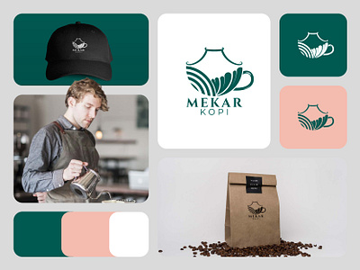 Mekar Kopi | Logo Identity Design brand book brand guidelines branding coffee logo coffee shop coffee shop logo combination logo graphic design java logo logo logo ideas logo identity logoguidelines mark logo modern logo simple clean logo styleguide