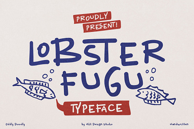 Lobster Fugu Font design font fonts letteing typeface