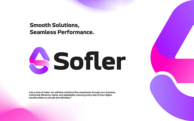 Sofler - S logo, S letter, Tech, Modern logo, UI, AI ai app branding creative logo logo modern logo modern s logo s letter logo s logo s tech logo software stsohan tech tech logo technology technology logo ui web web3 website