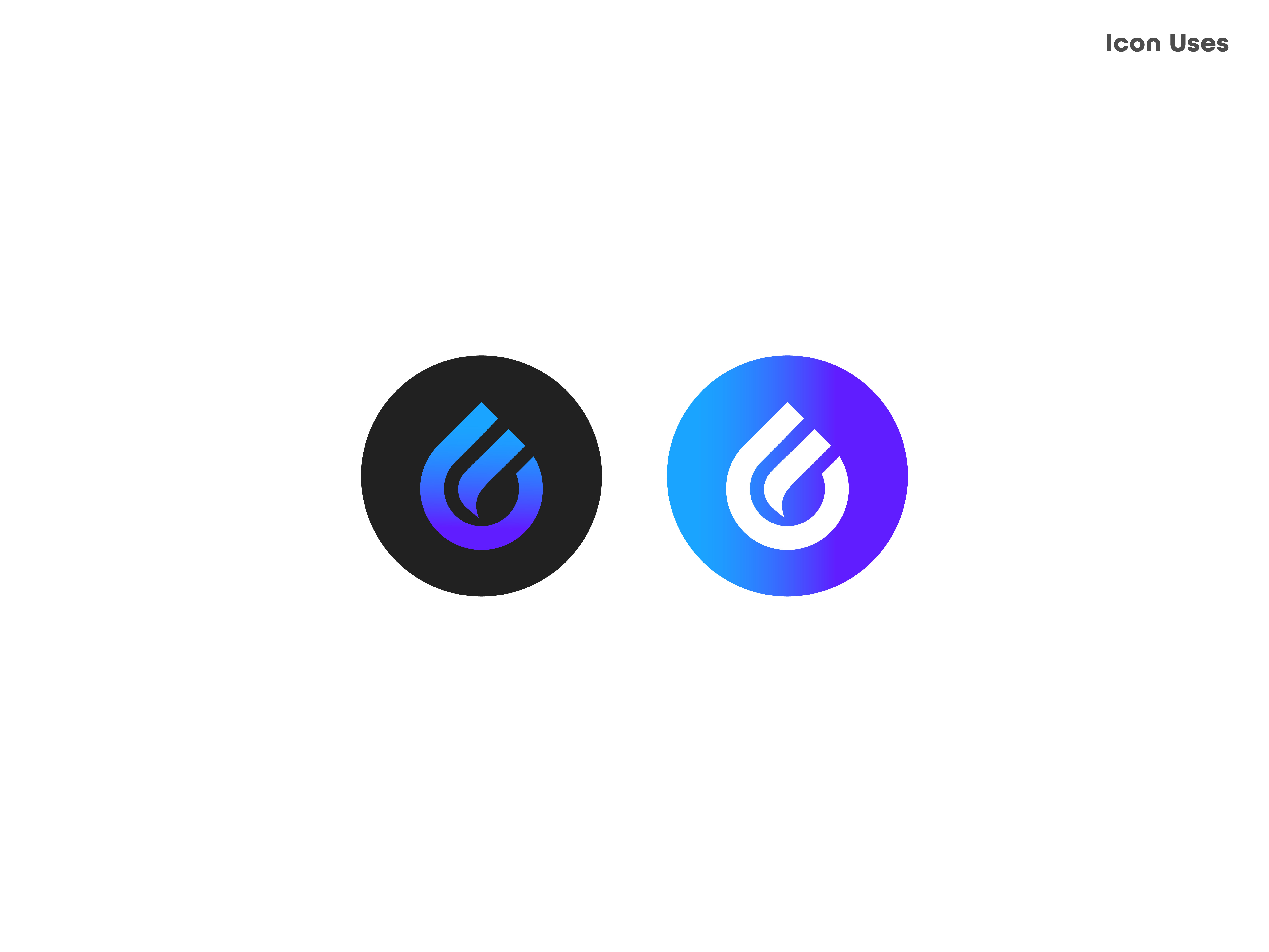 waterdrop logo, tech, software, f logo design & brand identity by Masum