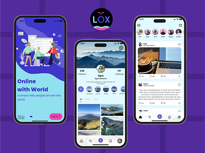 LOX: Social Media App