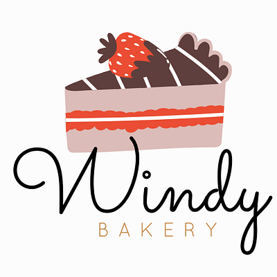 Windy Bakery Logo Design graphic design logo