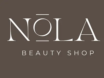 Nola Beauty Shop Logo Design branding graphic design logo