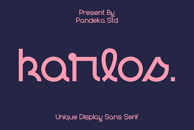 Karlos - Variable Playful Font editorial