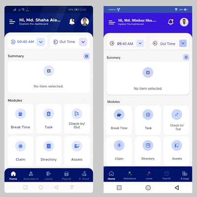 HR Management Dashboard.. auto layout dashboard figma wireframe